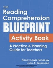 the reading comprehension blueprint activity book
