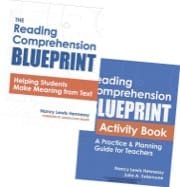 the reading comprehension blueprint combo